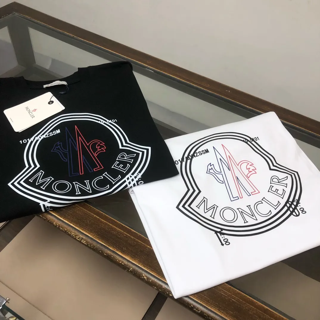 💰P85💥 MON*CLER New Arrival T ～ Quality 🔥🔥 Versatile ！ Breathable ！！ ：Black White Size：M-3XL